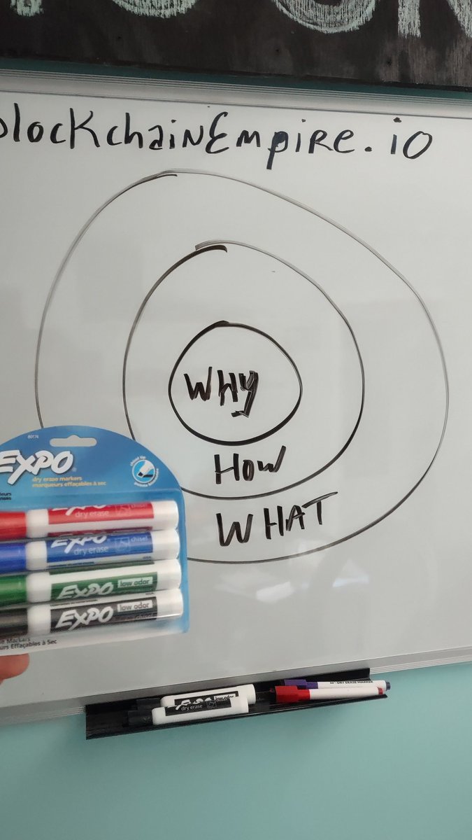 Blockchain Empire...yes, we still have an old school #whiteboard #Tech #crypto #blockchainempire blockchainempire.io