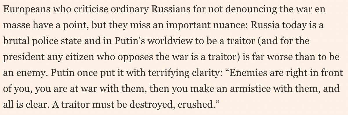 Ivan Krastev for <a href="/FT/">Financial Times</a> on what it means to be Russian now and what the West has to recognize
bit.ly/3tWtdje