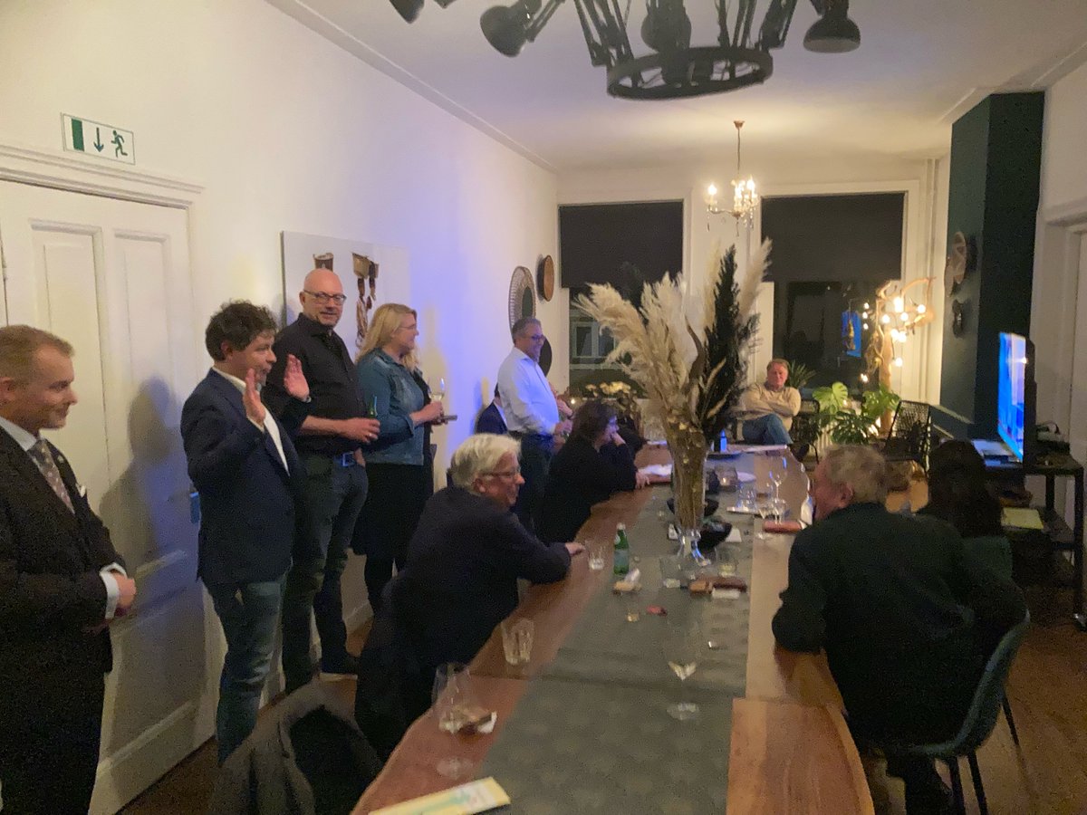 Verkiezingsavond van WijApeldoorn bij Martins Brasserie Boven
