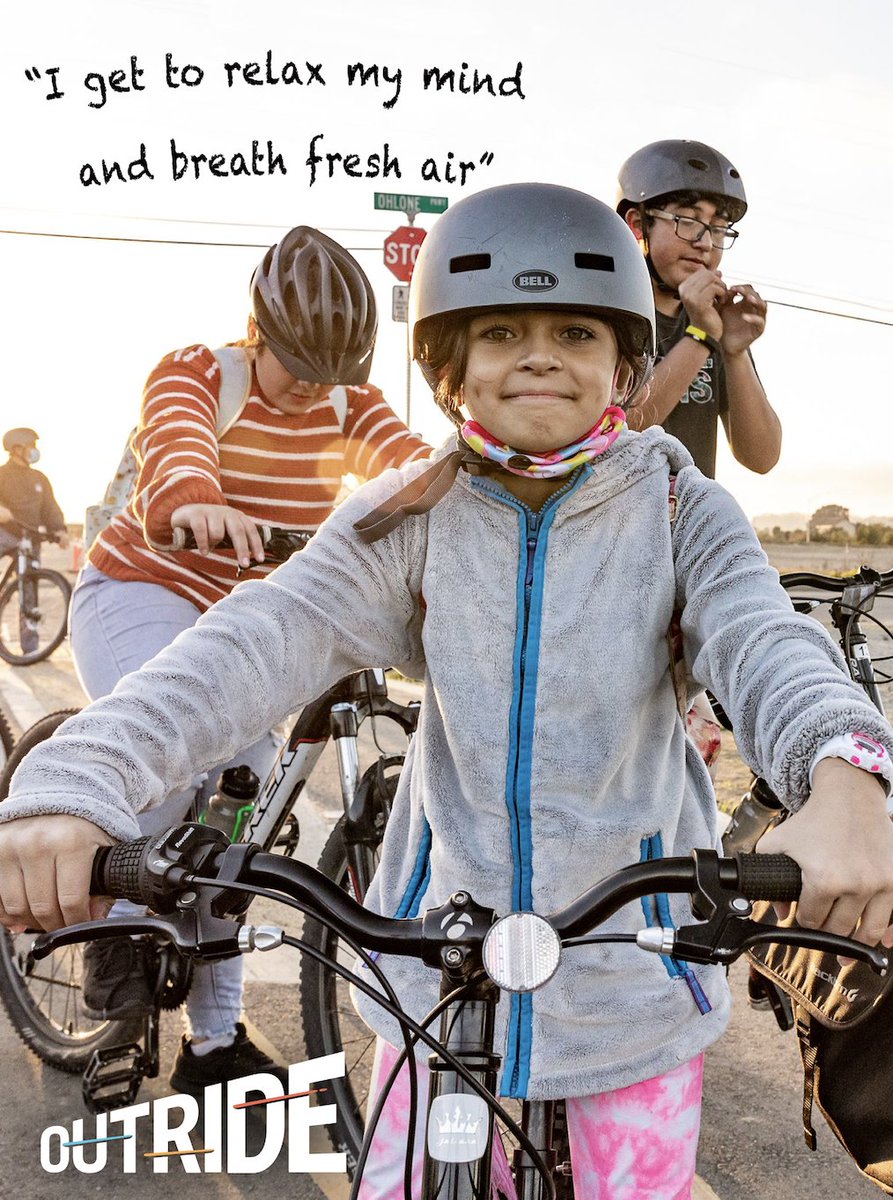 peopleforbikes's tweet photo. Learn how kids in @OutrideBike’s Riding for Focus program are pedaling for social, emotional, and cognitive well-being. Their new research report shows how riding bikes is changing lives for the better. Check it out: https://t.co/cwZGXu6MGp https://t.co/D1Fc35kSL7