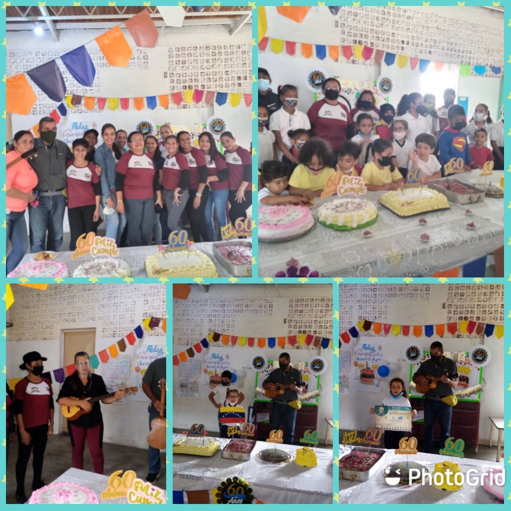 ueibcarmenluna2's tweet photo. Feliz Cumpleaños UEIB CARMEN LUNA LEZAMA, 60 Años, impartiendo una Educación Integral, y de calidad educativa. Ciudad Bolívar Edo. Bolívar https://t.co/962MCA5wGE