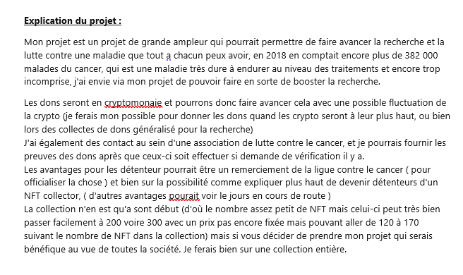TheThinker_s's tweet photo. Salut je sollicite votre aide pour aider mon projet NFT qui vise a financer la recherche contre le cancer, si vous pouvez RT un max se serais super cool
J'ai pour ambition de sortir ma collection de quelque 200NFT pour octobre Rose sur  Gardenlab 
#Cancer #NFT #NFTCollection #NFT https://t.co/ijNo9Eh2hA