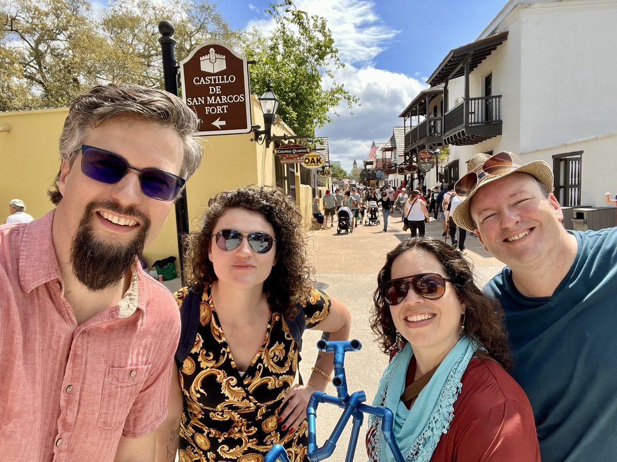 placemakingus's tweet photo. An obligatory stop in #staugustine, the oldest city in the US, on our #PlacemakingUS tour of Florida.

#PlacemakingFL https://t.co/t60IiWu7Py
