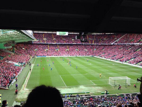 Awaydays23's tweet photo. ON THIS DAY 2014: Aberdeen at Celtic Park for the Scottish League Cup final against Inverness  #aberdeenfc #COYR #StandFree https://t.co/Oj7QEv7yU3