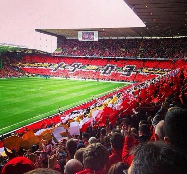 Awaydays23's tweet photo. ON THIS DAY 2014: Aberdeen at Celtic Park for the Scottish League Cup final against Inverness  #aberdeenfc #COYR #StandFree https://t.co/Oj7QEv7yU3