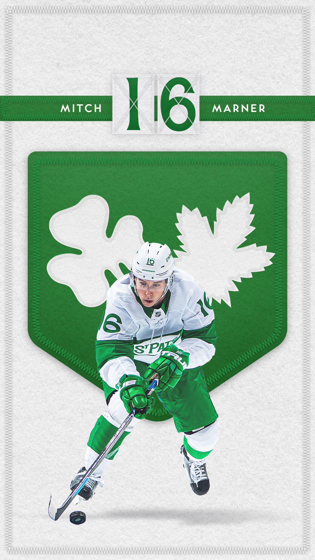Toronto Maple Leafs on X: Bringing the St. Pats spirit for  #WallpaperWednesday ☘️ #LeafsgoBrách☘️ #LeafsForever   / X