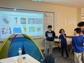 Daffron_5th's tweet photo. 5th Grade - Working on Survival Skills! #CampOnCampus
@pisdoutdoor @pisdwonders @DaffronDeputies https://t.co/a9s2RvHIny