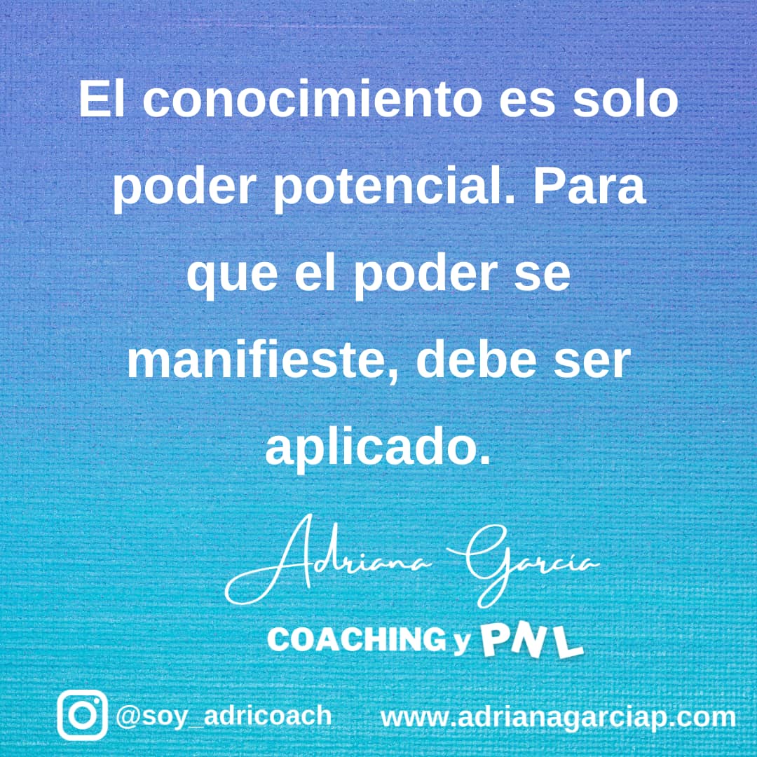soyadricoach's tweet photo. Sirve de mucho aplicar lo que sabes 😉

#soyadricoach #coaching #PNL
#LCECoaching #ElPoderDeLaSinergia 
#latincoachingexperience https://t.co/6tEadWbi46