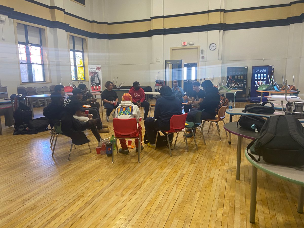 NFAWest's tweet photo. NFA West kicked off it’s weekly My Brother’s Keeper and My Sister’s Keeper after school programs today! We are exited to have a great group of students who are committed to continued growth, development and success! @newburghschools @bigpiclearning @Dr_P_Roman @NFAWestMBK https://t.co/iZwgFYpgGs