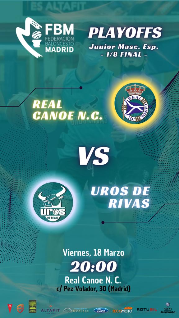 ¡Comienzan los Play off!

El junior masculino 'A' inicia su andadura en los octavos de final de especial contra un gran rival que viene de hacer una buena segunda fase, pese a ello nuestros chicos están seguros de que pueden ganar, pero HAY QUE LLENAR LOS ALMENDROS!

#UroPlayOff