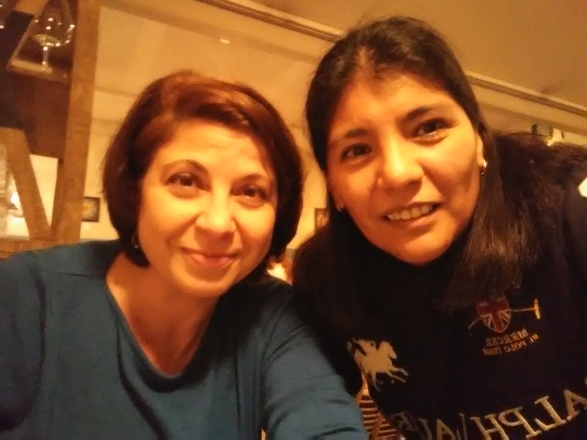 CatiaCilloniz's tweet photo. A good time with @EvaPolverino :) #friendship #enjoythetime https://t.co/o8kAkeyITr