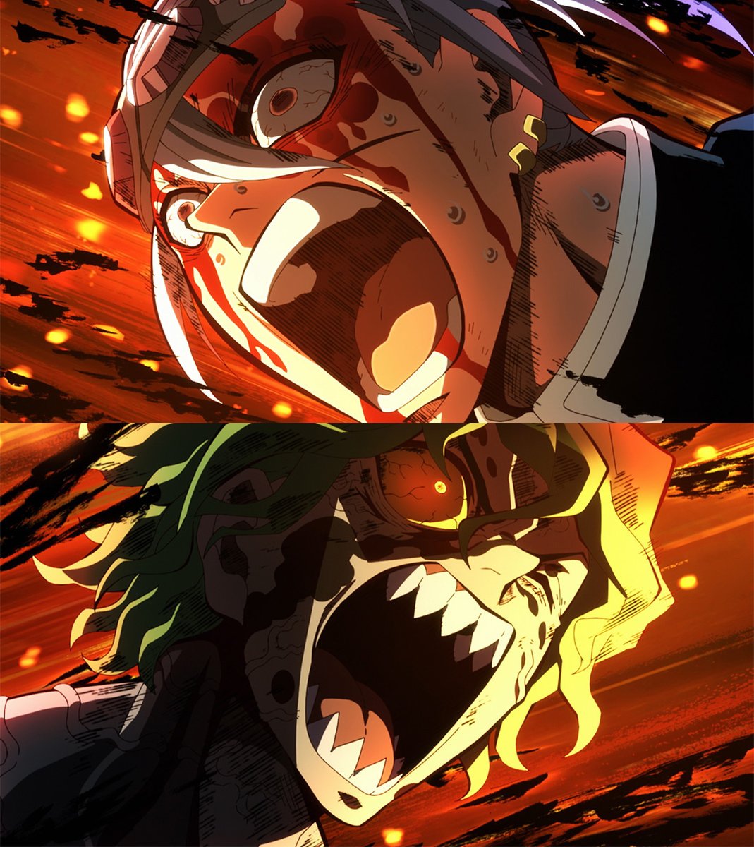 kimetsu_fr's tweet photo. Oublier ce combat : IMPOSSIBLE. https://t.co/C2t3KnWX7x