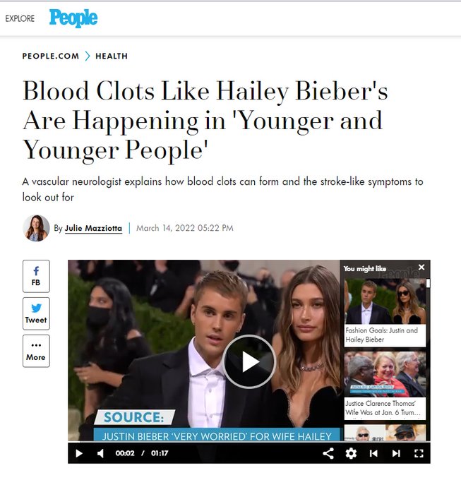 People Magazine Attempts To Normalize “Blood Clots Like Hailey Bieber’s Happening in ‘Younger and Younger People,’” Ignores COVID Vaccine Injury FN_8xZrXMAUm9AA?format=jpg&name=small