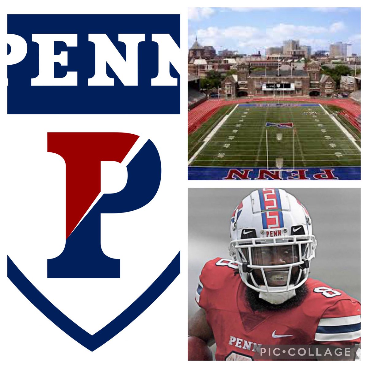 DreWalker02's tweet photo. I am truly blessed and humbled to receive my First D1 offer from The University of Pennsylvania @PENNfb @CoachFranklin48 @CoachBobBenson @Recruit_ELHS @eastlincolnfb @GoggioRyan @HawkMgmt https://t.co/6Jg9X1xbRs