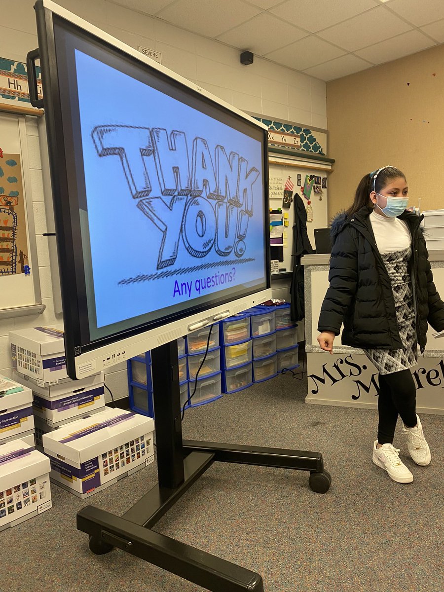 Day ✌🏻 Defenses <a href="/jtownelementary/">Jeffersontown Elem</a> and I have to brag on this one! She came to us from Honduras, not speaking English, in 3rd grade. We finished with NTI and she did 4th grade mostly NTI too. FF to 5th grade and she ROCKED her defense! I’m amazed 🤯 #JCPSbackpack @JCPSDL <a href="/JCPSKY/">JCPS</a>