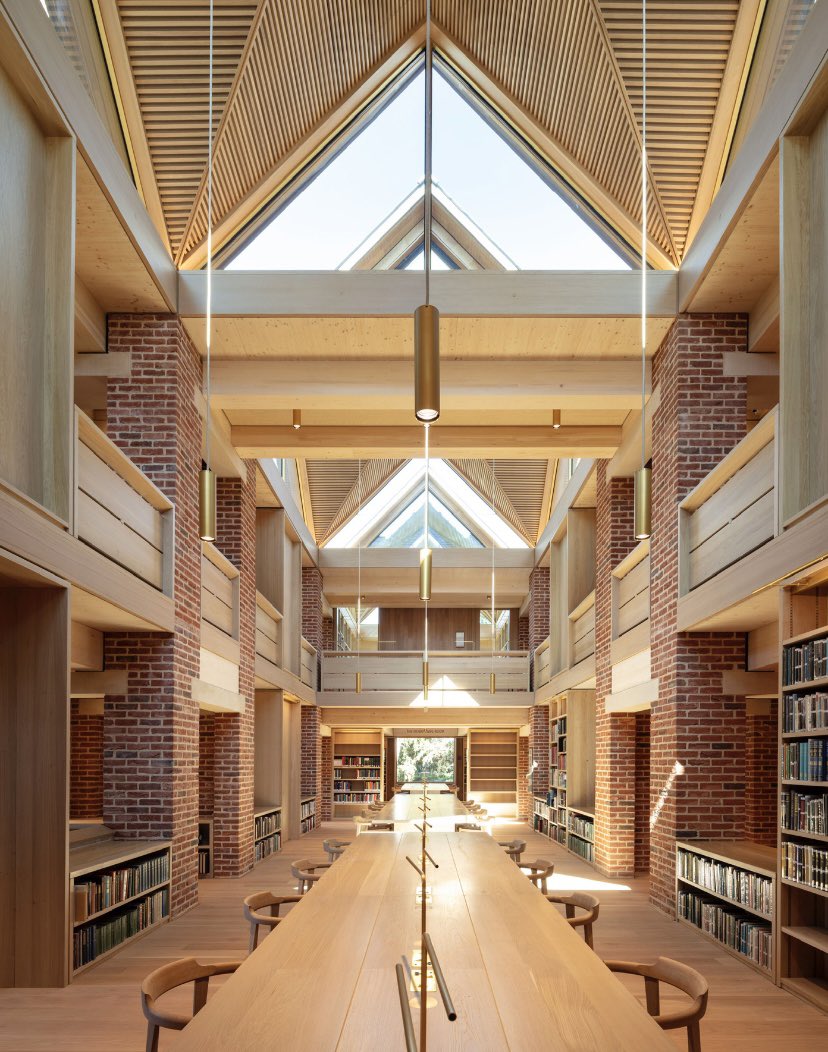 CFCICambridge's tweet photo. Special Awards: Craftsmanship - Winner awarded to @magdalenealumni College Library #NiallMcLaughlinArchitects #Cocksedge #CambsDesignAwards https://t.co/tAFHzFHB2I