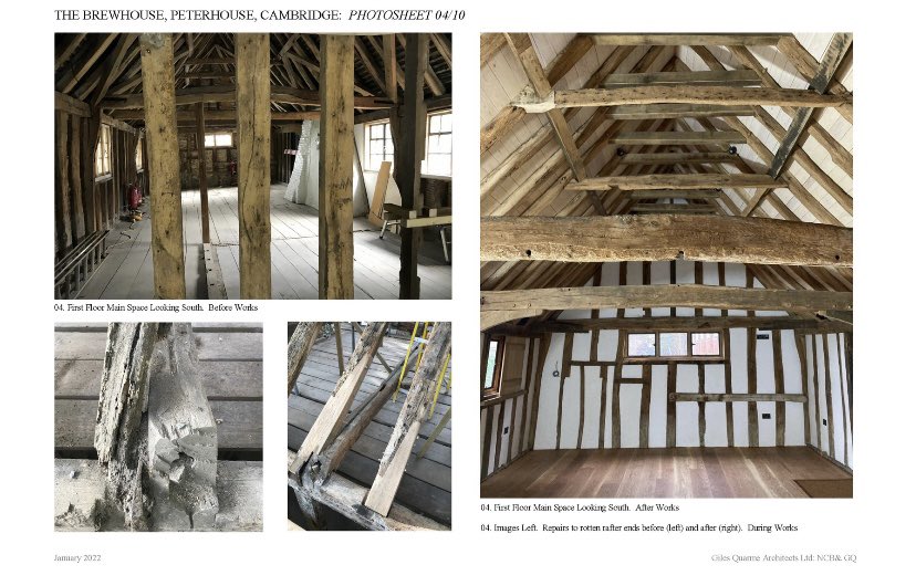 CFCICambridge's tweet photo. Special Awards: Craftsmanship - Winner awarded to The Brewhouse @Peterhouse_Cam #GilesQuarmeArchitects #VinceThornby #ThorwoodConstruction #CambsDesignAwards https://t.co/j6thca9fXi