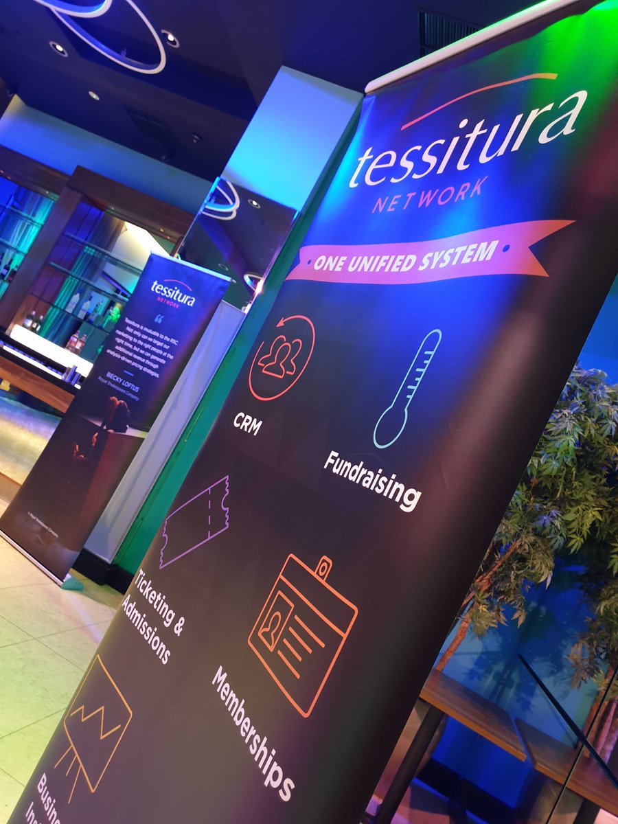 tessnetwork's tweet photo. Wonderful to be #TogetherAtTPC and hosting tonight's Tessitura First-timers &amp; VIP Reception as Gold Sponsor @ticketingprofs #TPC2022 in Birmingham. https://t.co/0VJ8EIL3yi