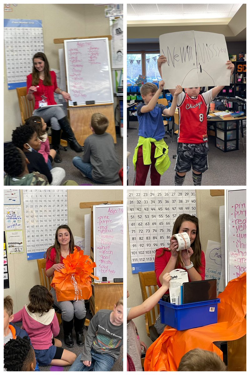 MrsLabellarte's tweet photo. We had lots of tears  &amp; laughter today on our last day with Ms Mott. It’s tough to say goodbye, but know that we love you &amp; will miss you! Your new students in Ireland will be so lucky to have you in their lives. We wish you all the best, and bon voyage! @ms_mott0   @SCECougars https://t.co/alkZlJqmk1