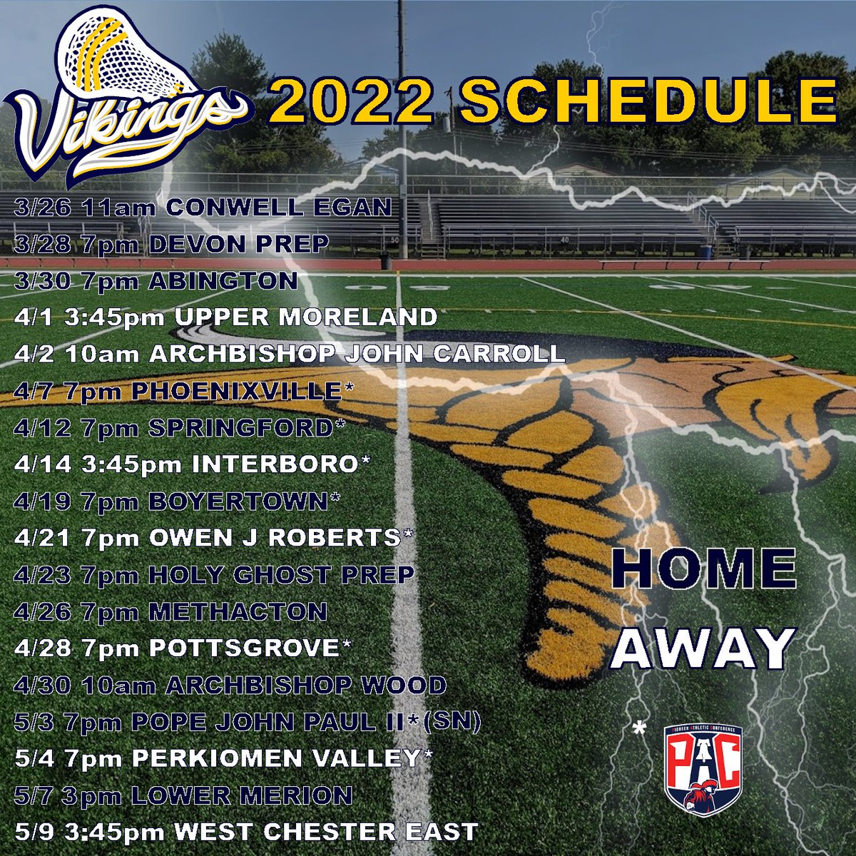 Home and full 2022 (updated) Schedule

#VikingPride