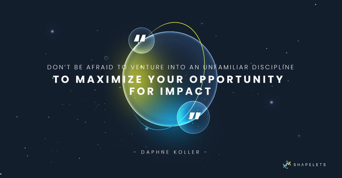 Some #WednesdayWisdom and motivation from <a href="/DaphneKoller/">Daphne Koller</a> 💜

#Data is the key to reassessing how to make decisions. You need to work openly, and constructively with collaborators in other areas. To learn, you need to be willing to ask simple questions. 🚀

#DataScience #BigData