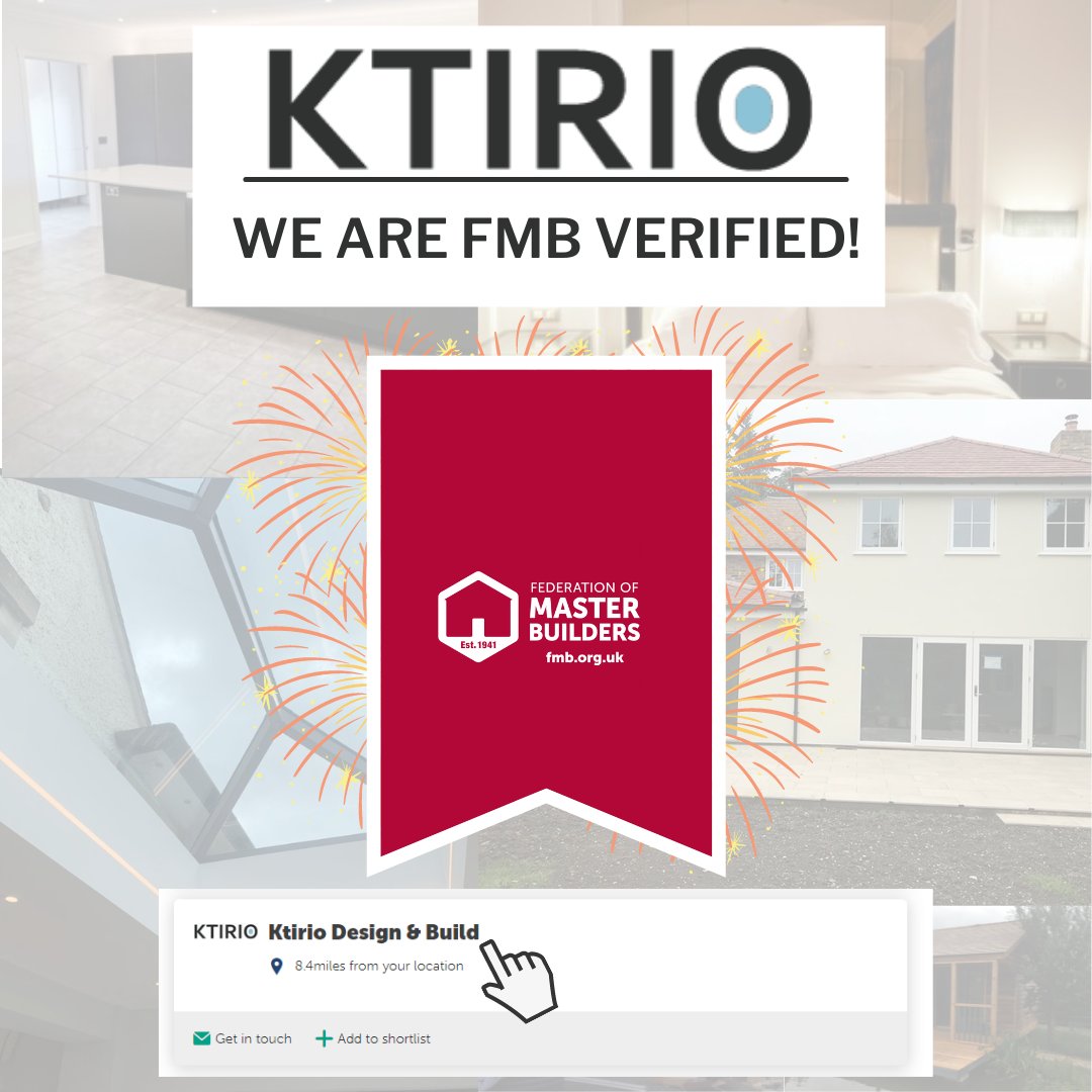 ktiriobuild's tweet photo. Looking for a reliable bespoke building service? 🔨

Ktirio are an FMB VERIFIED firm! 

Contact us on 01793 956 461 to find out how you can make your property that extra bit special! 🏡

#subterraneanbuild #projectmanagement #subterraneanconversion https://t.co/JSG96vhYQ6
