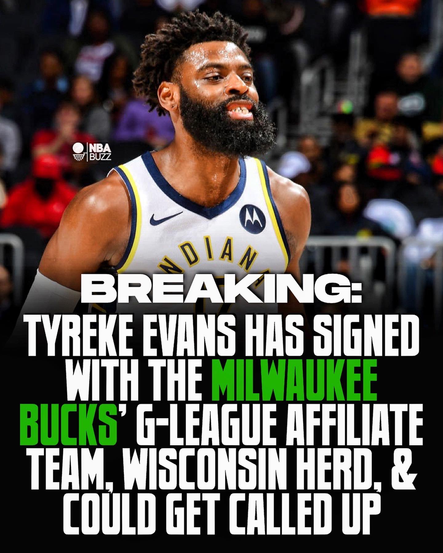 Tyreke Evans made his NBA G-League debut for the Wisconsin Herd