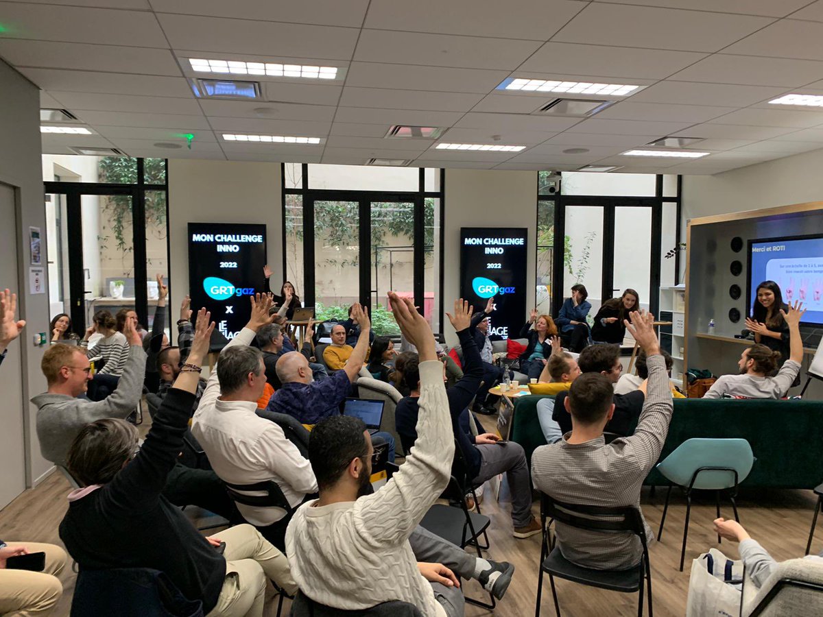 Le #Bootcamp #innovation de @GRTgaz touche à sa fin ! Encore bravo aux innovateurs et à l’équipe du @VillageCAParis 👏