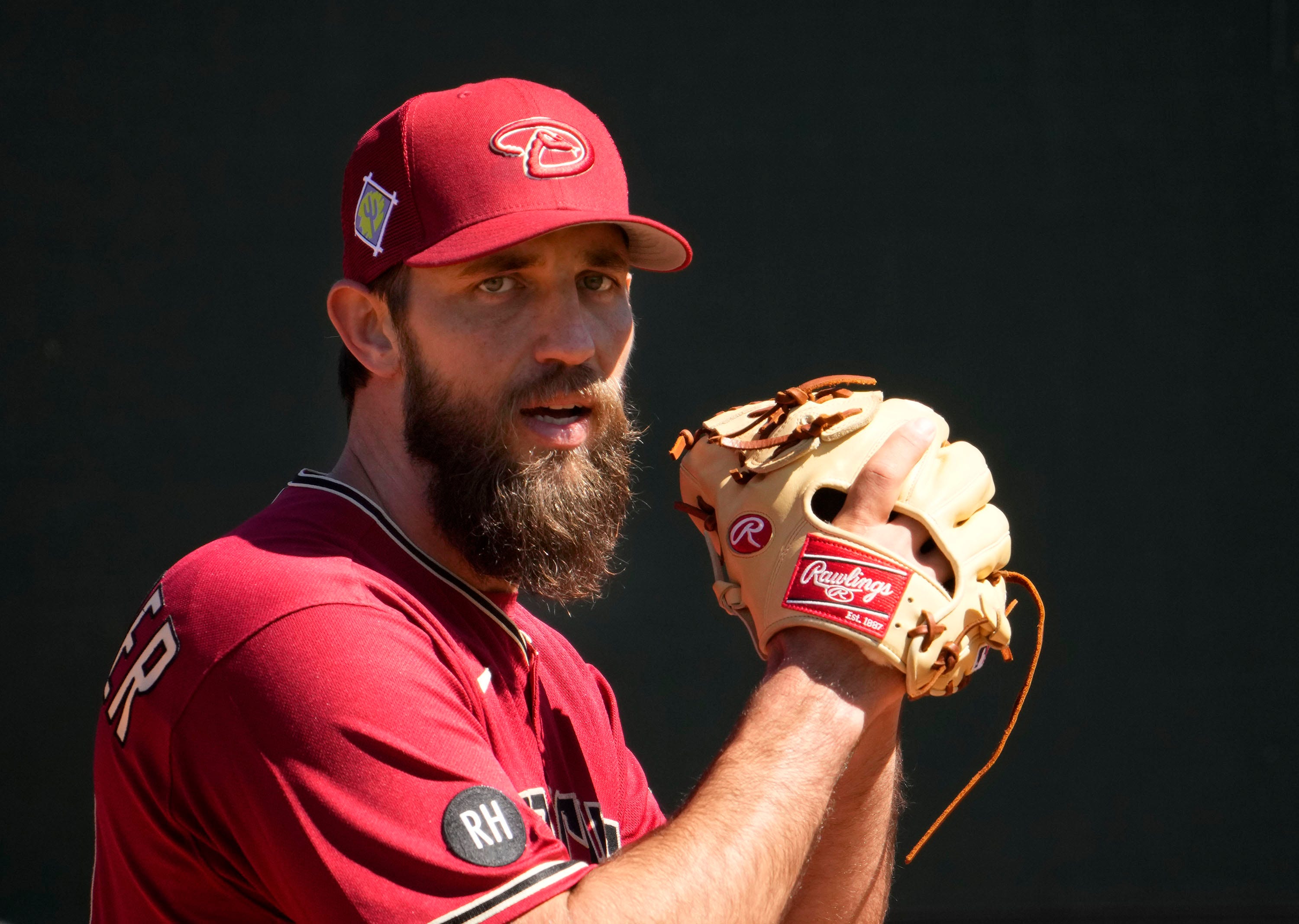 Alex Pavlovic on X: I hope Madison Bumgarner keeps growing the beard out  until they let him hit again  / X