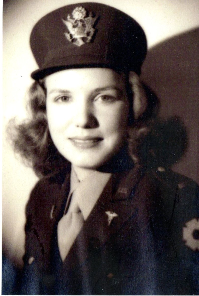 WiregrassArchiv's tweet photo. Today's #WHM tweet concerns Nettie Louise Youmans Towner, who trained as a nurse at Dothan's Frasier-Ellis Hospital then served in the US Army during WW2. She wrote a memoir about her life in Donalsonville, GA, nurse training, WW2 service, and the first post-war year. https://t.co/qTvdBqEOKe