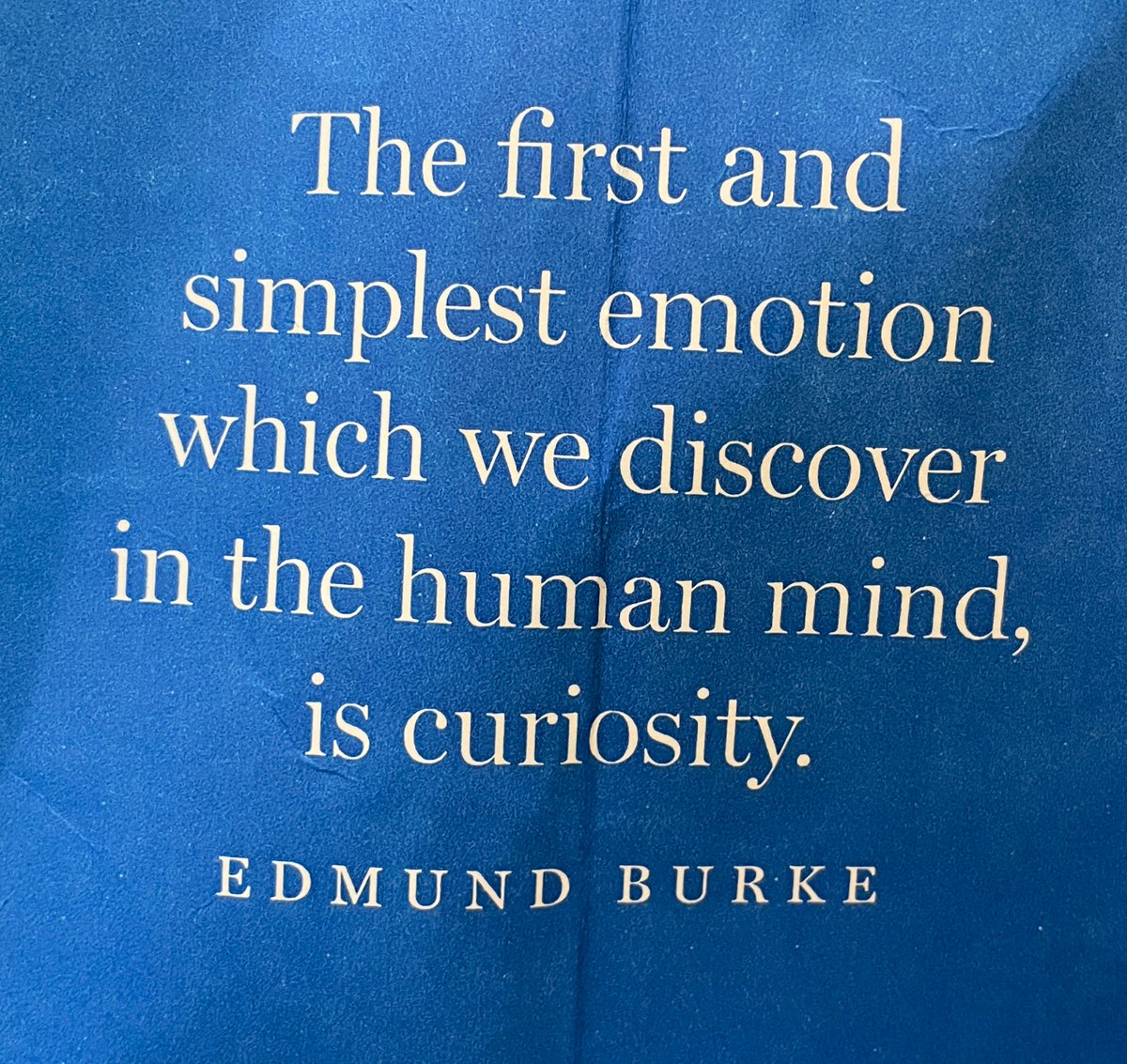 DrDarthGrader's tweet image. In Ireland 🇮🇪 today and visited @trinitycollege; This quote on our bag from the store there completely explains why I love being a teacher. 
#teacher #teach #keepbeingcurious