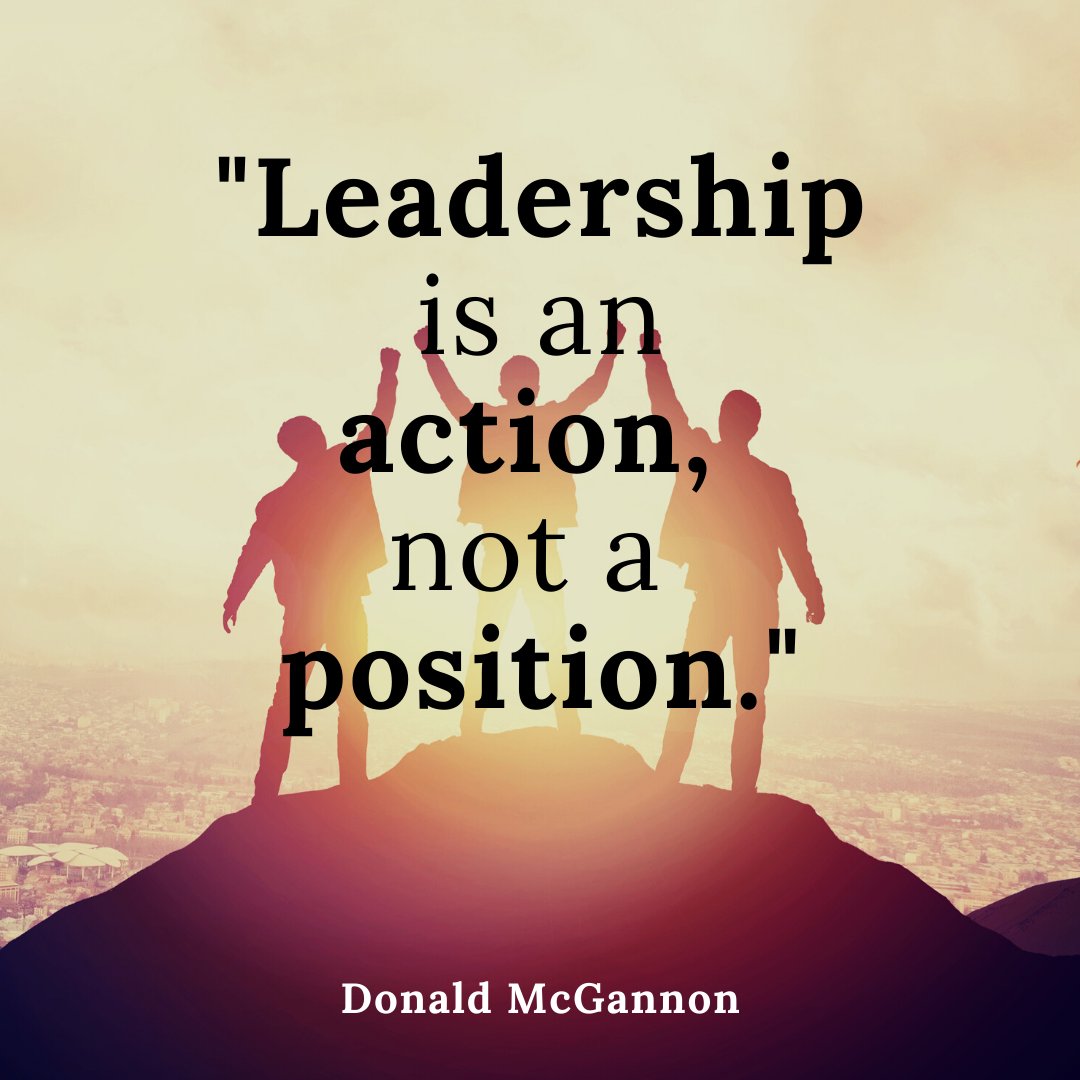 Leaders_SoE's tweet photo. A great leadership quote from Donald McGannon.

#Leadership #SchoolLeadership https://t.co/BVA1XLdoHv