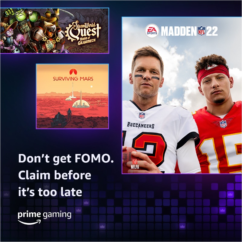 primegaming's tweet photo. A wide variety of games and content have arrived with Prime just for you.