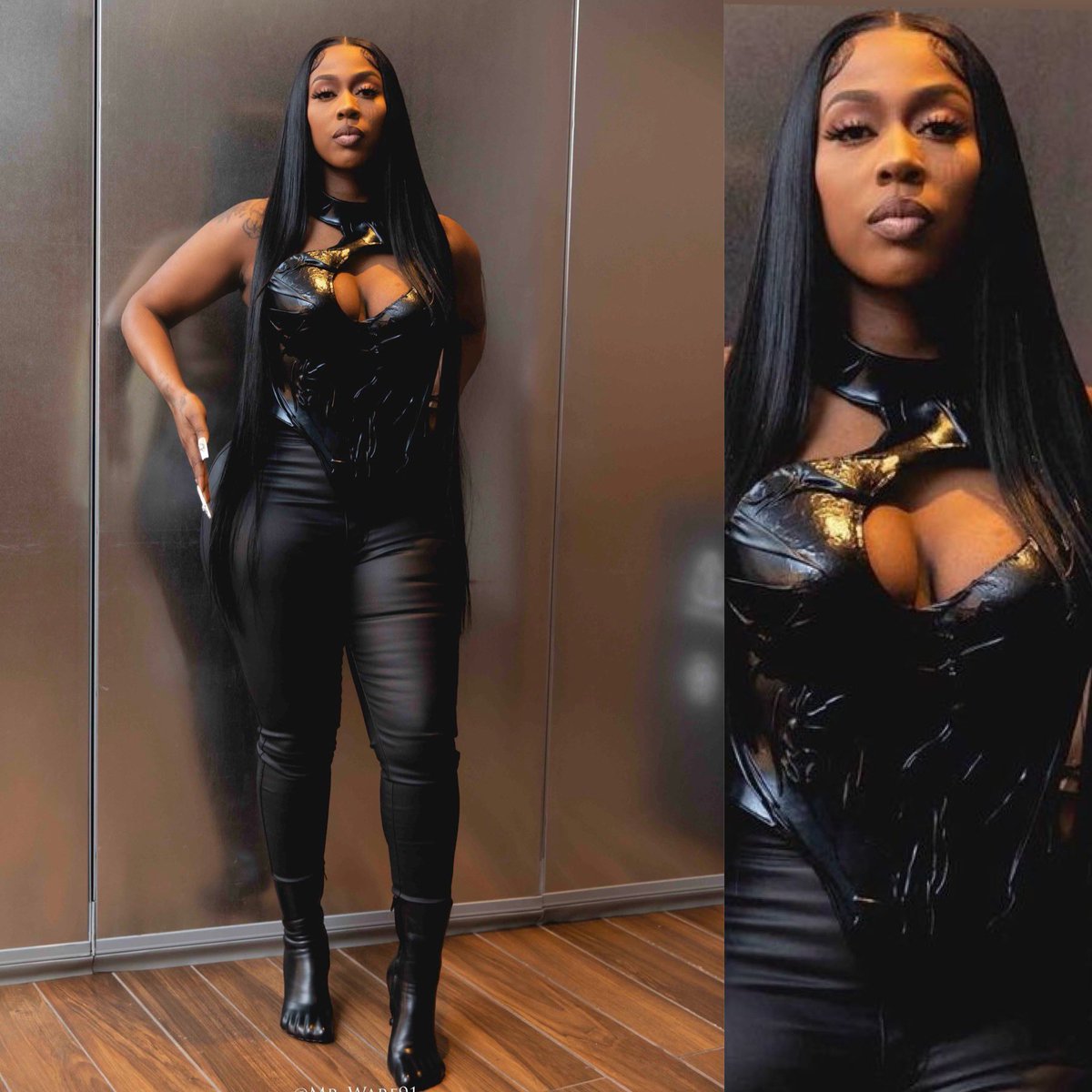 kashdoll's tweet image. Which look your fav?