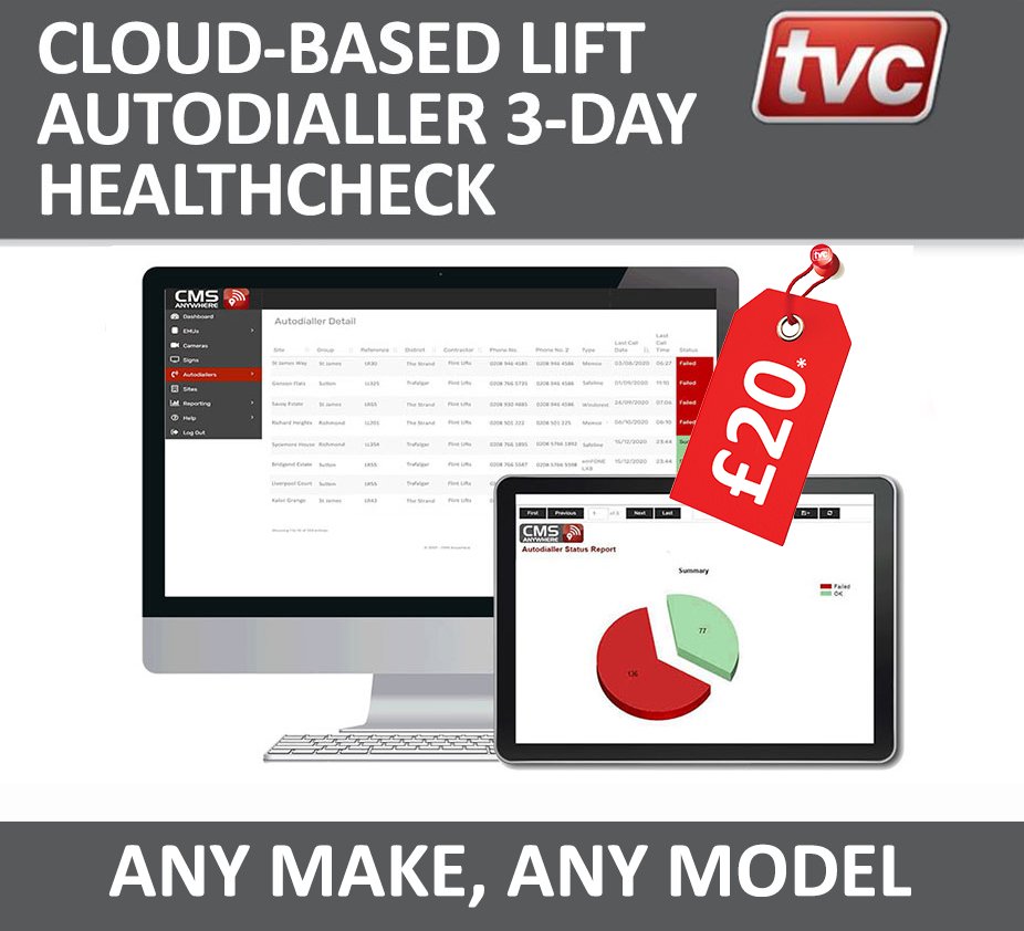 Cloud-based lift autodialler 3-day healthcheck, any make, any model.
Watch our video..

lnkd.in/dAawNXjc