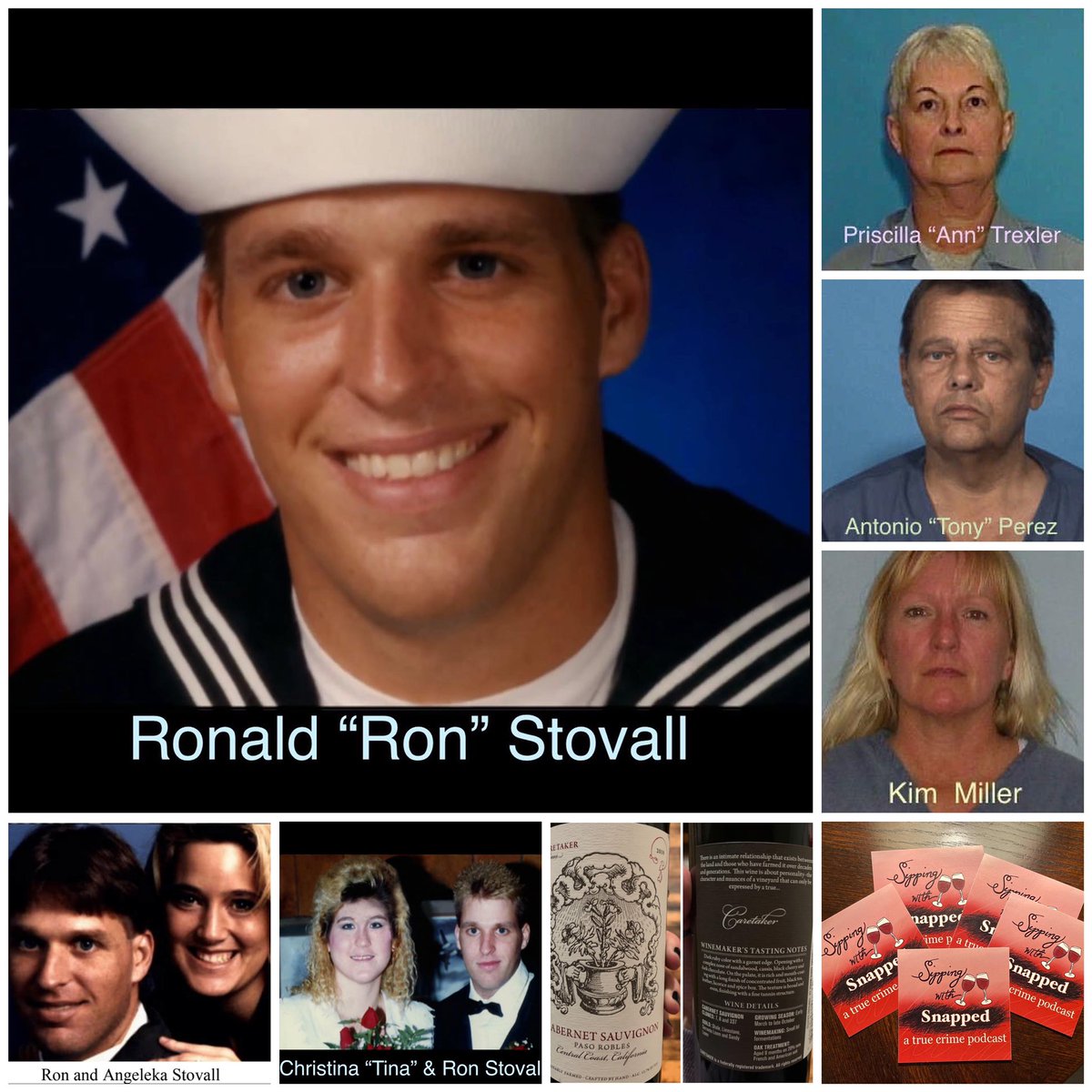 sippingsnapped's tweet image. New Episode available now! We bring you to Panama City, Florida and tell you the tragic case of Ron Stovall #father #husband #piecesofher #netflix #investigation #murdermystery #mother #grandmother #solved #cheers #truecrime #podcast #truecrimepodcast #truecrimestories #truestory