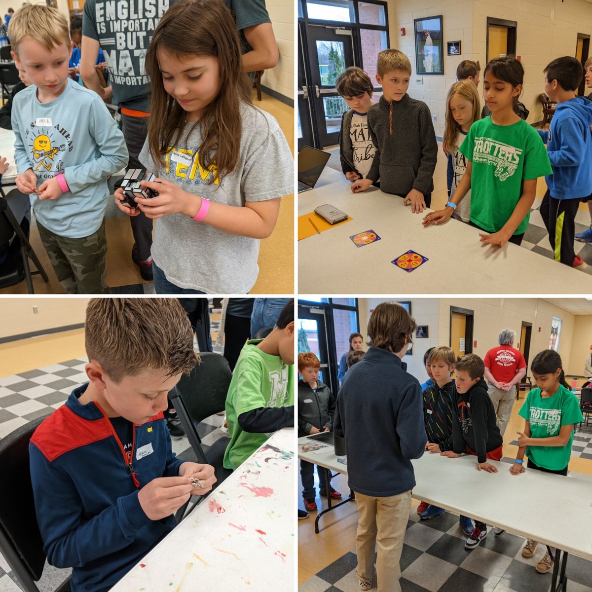 STEMismyJAM's tweet photo. Colham Ferry's math team did a great job at the district competition today! Proud of these twelve students. #mathisfun #stemgeorgia @cfesmustangs https://t.co/1A82Hz0Ttn