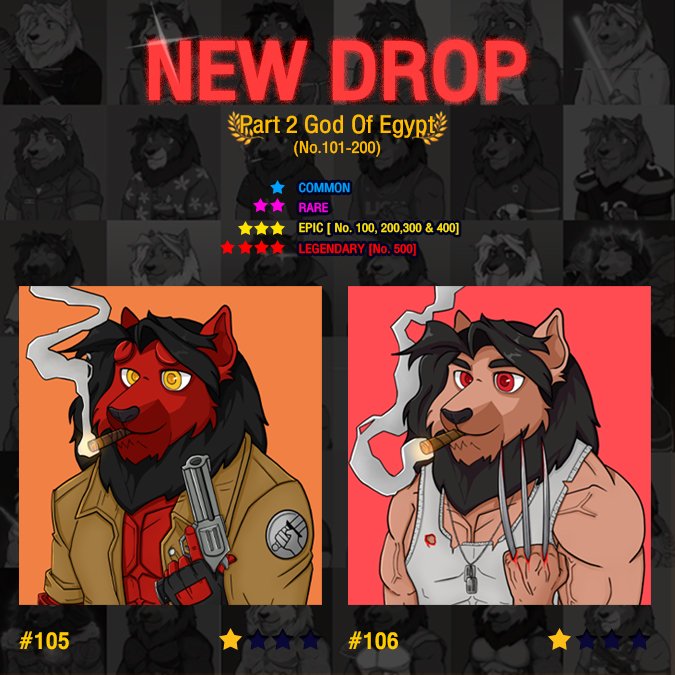 ⭐️New Drop⭐️
🗡️LION MAN #105 &amp; 106🗡️
crypto.com/nft/collection…
discord. : discord.gg/FXW7Zn6qg9
#CRO #NFTs #cryptocurrency  #NFTLions #nftcollectors #NFTartists #NFTCommunity #NFTCrypto #nft  #NFTartist #nftcollectors 
<a href="/cryptocomnft/">Crypto.com NFT</a> <a href="/cryptocom/">Crypto.com</a>