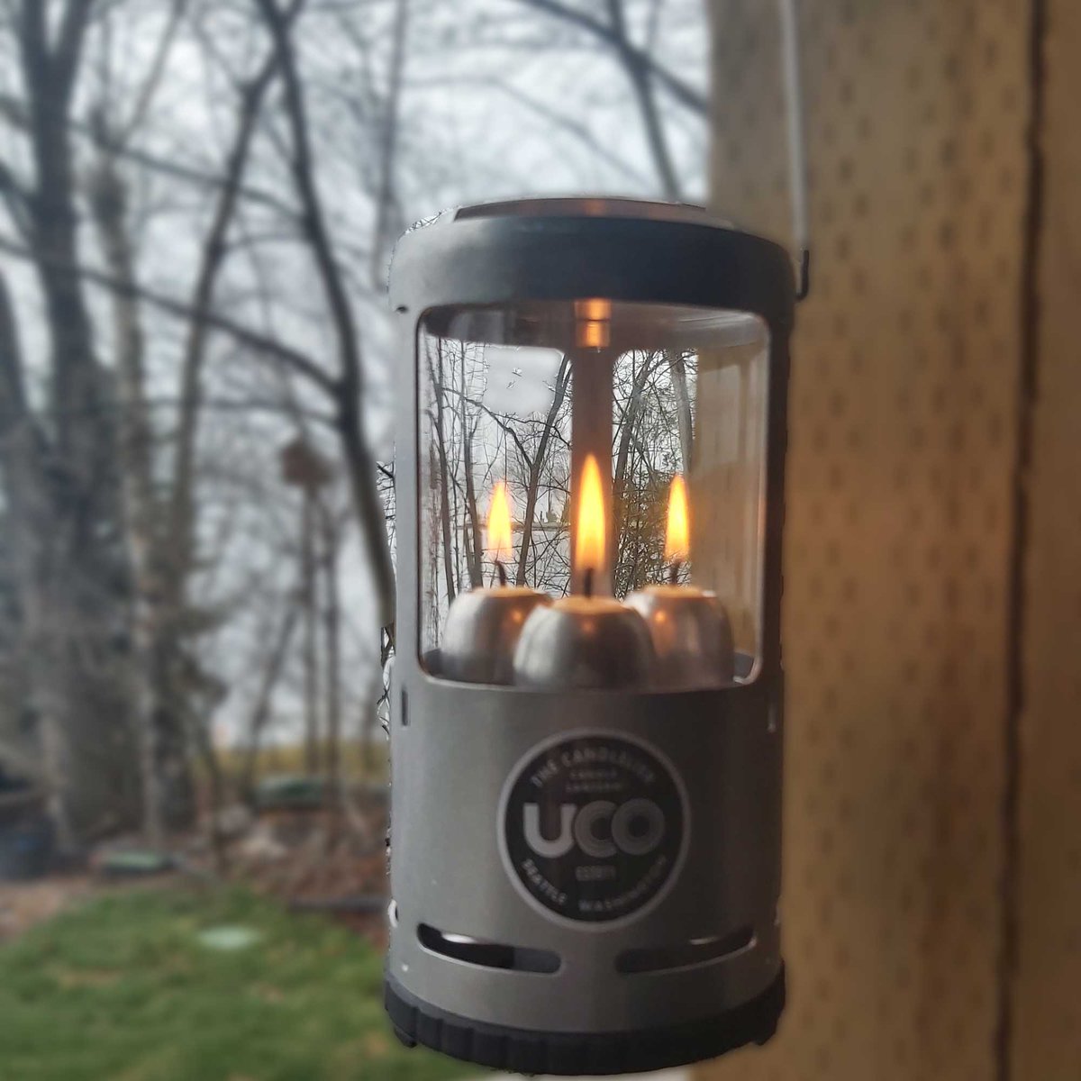 UCO Original Camping lantern ~ More colours and more options available soon!
With a glass shield to protect from wind when using outdoors, a steel bail for carrying and a hook for hanging this is a must have camping/survival lantern that will not rust. 
#canadacandle