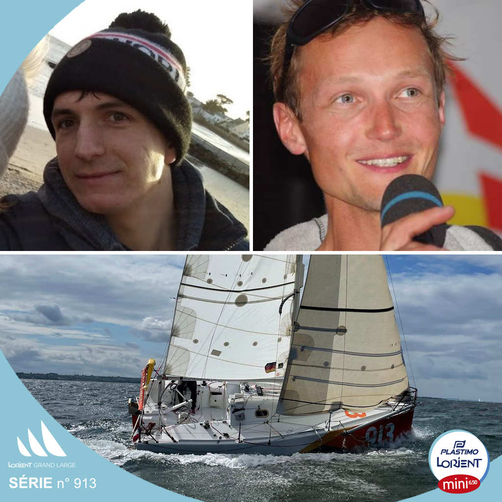 Lgrandlarge's tweet photo. [PLM6.50] On vous présente aujourd'hui 4 nouveaux équipages de l'édition 2022 !🤩📣
> 1019 : @PLR_Nav et Tanguy Leglatin 
> 913 : Clair Guérin et Germain Kerleveo 
> 550 : Vincent Giraud et @alex_picot  
> 767 : Grégory Toulgoat et Marc Semichon 
@LorientAgglo @ClasseMini #PLM650 https://t.co/3EZMG5XM6k