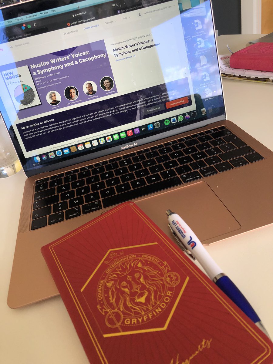 A very insightful and fruitful conference about Muslim writers. Thanks so much <a href="/Zam__Zoum/">Dalida "Zoum Zoum Zom" (1969) HQ Audio!</a> <a href="/heyayeh/">Ayeh Bandeh-Ahmadi آية (she/they)</a> @barrakstar for the stories shared. 
A lot learned about how being a muslim open more doors for you. Breaking the stigma.