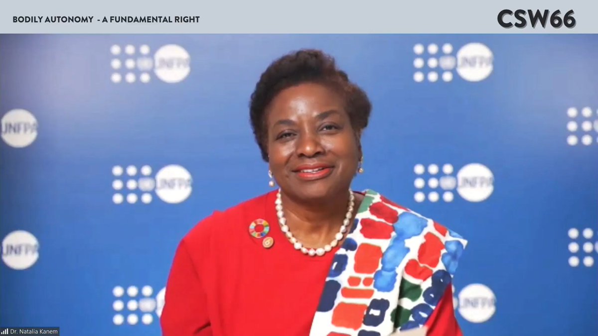 unfpachief's tweet photo. Bodily autonomy is the foundation for gender equality. When women and girls have the power to make decisions about their bodies and lives, they can chart their own destiny and realize their full potential.

#MyBodyIsMyOwn #CSW66 https://t.co/9iabp63vOd