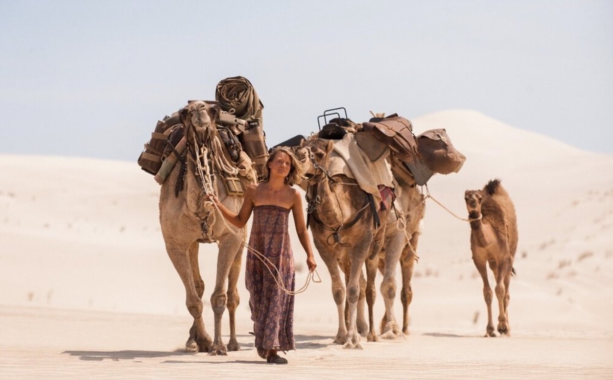 WeCinema's tweet photo. Una donna, con il suo cane e quattro cammelli, decide di attraversare da sola il deserto australiano. 🐕🐪
Basato sulla storia vera di #RobynDavidson, "Tracks - #AttraversoIlDeserto" è un viaggio spirituale incredibile durato mesi.
Con #MiaWasikowska e #AdamDriver. https://t.co/oyvcRGunAJ