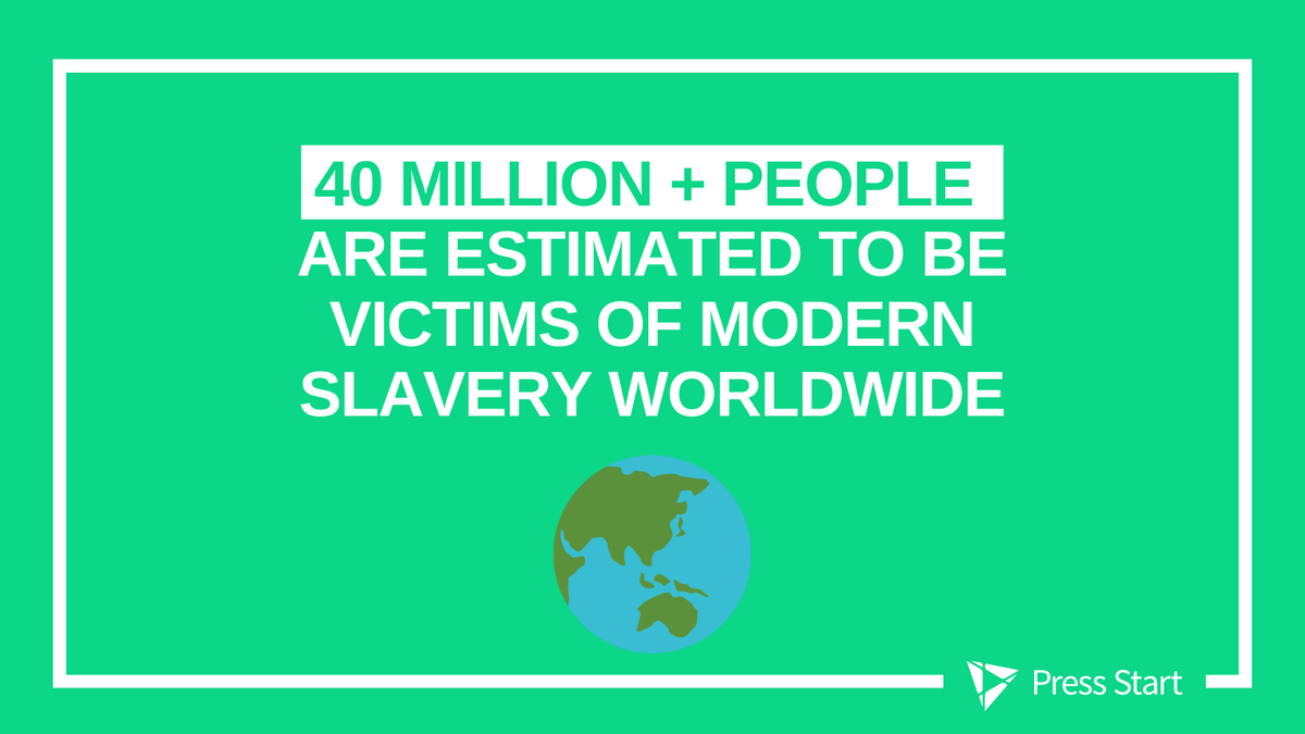 pressstartorg's tweet photo. Does slavery still exists? Human trafficking, forced and early marriage, forced labor, debt bondage or bonded labor are forms of modern slavery. #HumanTrafficking  #slavery #Italy  #Fashionista  #ModernSlavery  #EndChildMarriage #fashion https://t.co/BLw1PmD3xQ