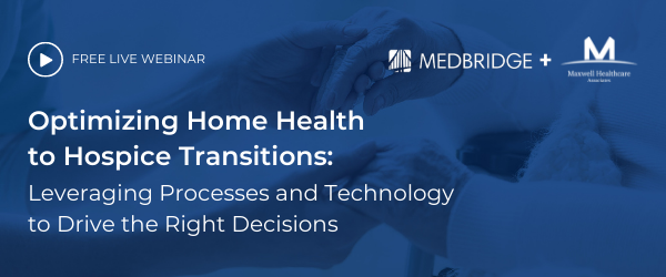 Maxwell_TEC's tweet photo. Join @MedBridgeEd and @MaxwellHCA on March 30th at 1 PM ET for a FREE LIVE webinar on Optimizing Home Health to Hospice Transitions.
Register here: https://t.co/ZauUwB3Qke
#Webinar #MedBridge #HomeHealth #Hospice #PostAcute #LeveragingTechnology #MHADifference #MHA #MHArocks https://t.co/4ZveO4IjMN