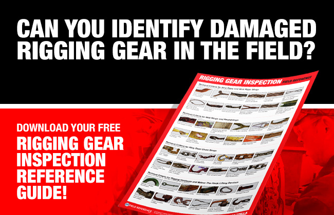 If you're tasked with safety and training in your company, the Mazzella / ITI Rigging Gear Inspection Field Reference guide can be used to help you and your team identify damaged and failed rigging equipment!
#rigging #inspection #safety #training
lnkd.in/e9BEiY8V