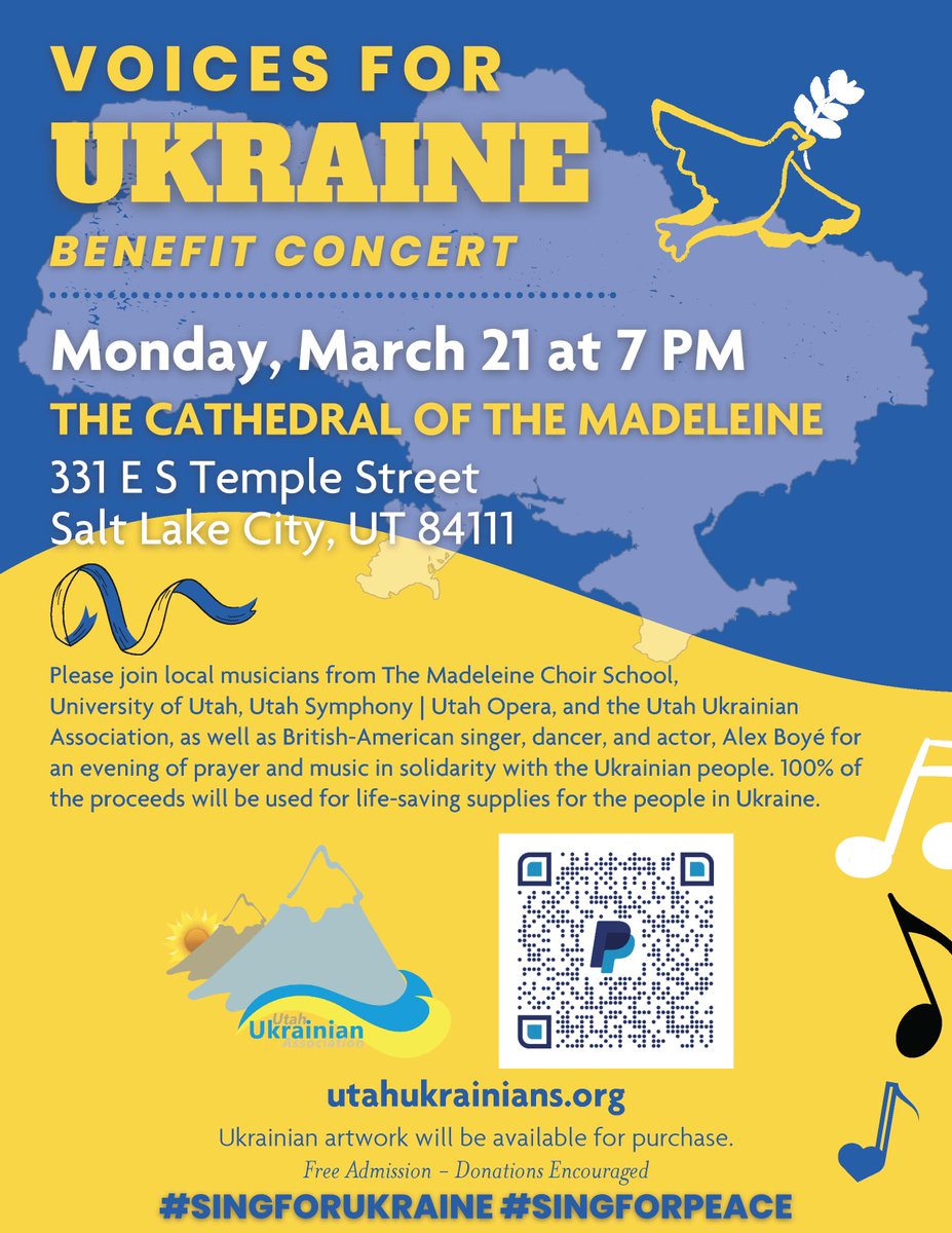 Please join us and support Voices for Ukraine