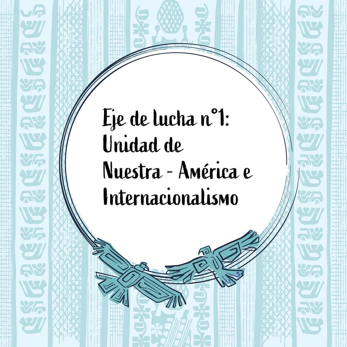 🗺️🔷Eje de lucha n°1: Unidad de Nuestra América e internacionalismo  

Conoce más en este video sobre nuestro Eje de lucha N1 👇🏽

#EsTiempo de Nuestra América 
#ALBAMovimientos
