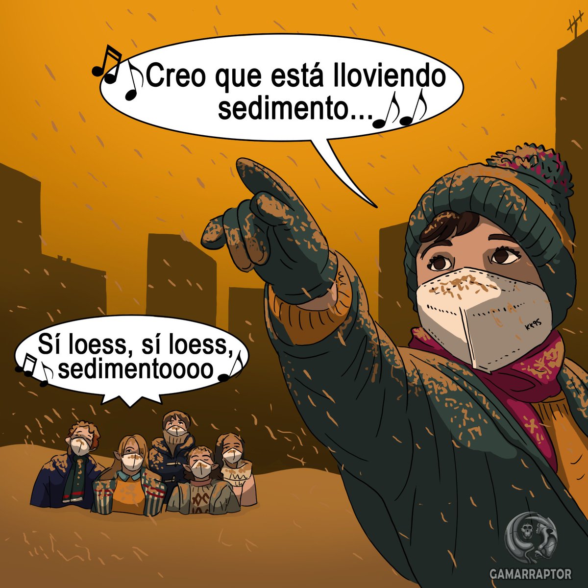 La tontada del día 🙃 pero sirve para explicar qué es un loess

Te habrás fijado que en media España está bajo una densa nube de polvo procedente del Sáhara. Pues no es la primera vez que esto ocurre a esta escala 🏜️

#geologia #meteorologia