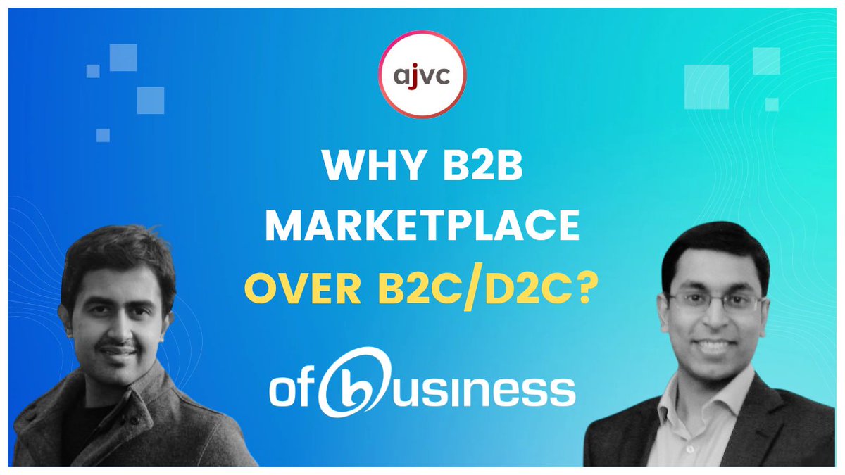 How does the B2B business model compare against the more popularly known B2C/D2C models?
How is this $1Tn market shaping in India?
Hear why the founders of '<a href="/ofbusiness_com/">OfBusiness</a>' chose the B2B route

Catch a quick view 👇